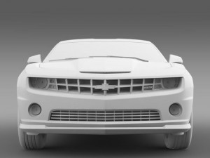 chevrolet camaro 1le 2013 Modello 3D