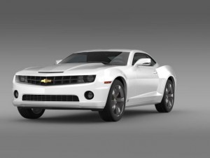 chevrolet camaro euversion 2012 3D 모델
