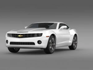 chevrolet camaro euversion 2012 3D Model