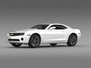 chevrolet camaro euversion 2012 3D 모델