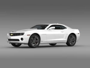chevrolet camaro euversion 2012 3D Model