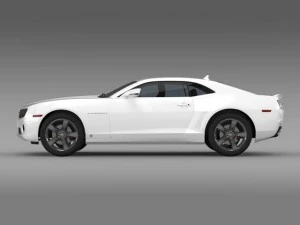 chevrolet camaro euversion 2012 3D Model