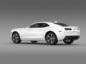 chevrolet camaro euversion 2012 3D 모델