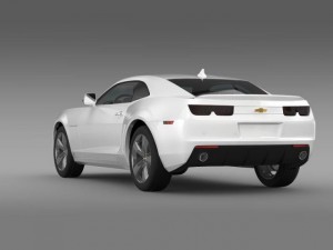 chevrolet camaro euversion 2012 3D 모델
