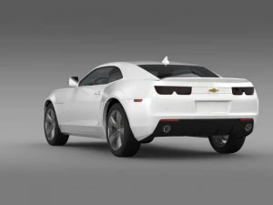 chevrolet camaro euversion 2012 3D Model