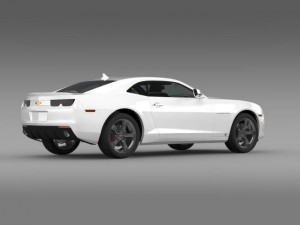 chevrolet camaro euversion 2012 3D 모델
