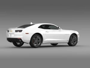 chevrolet camaro euversion 2012 3D Model