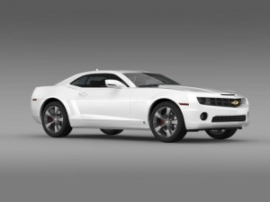 chevrolet camaro euversion 2012 3D 모델
