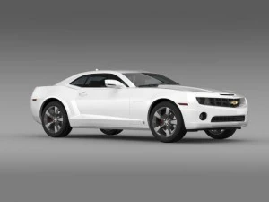 chevrolet camaro euversion 2012 3D Model