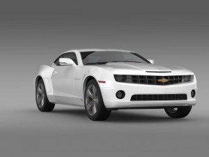 chevrolet camaro euversion 2012 3D 모델