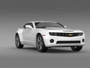 chevrolet camaro euversion 2012 3D Model