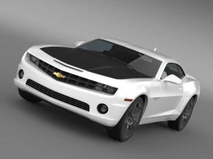 chevrolet camaro ls7 2008 Model 3D