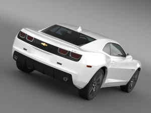chevrolet camaro ls7 2008 3D Model