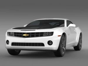 chevrolet camaro ls7 2008 3D Model