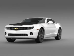 chevrolet camaro ls7 2008 3D Model