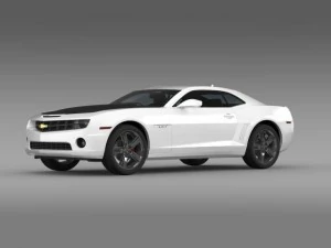 chevrolet camaro ls7 2008 3D Model