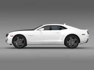 chevrolet camaro ls7 2008 3D Model