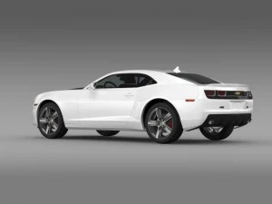 chevrolet camaro ls7 2008 3D Model