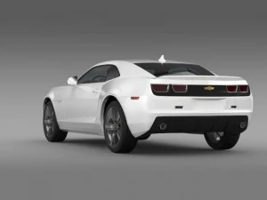 chevrolet camaro ls7 2008 3D Model