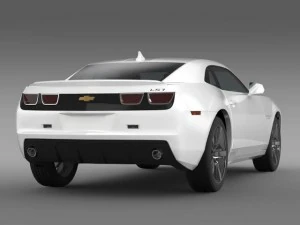 chevrolet camaro ls7 2008 3D Model