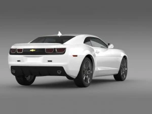 chevrolet camaro ls7 2008 3D Model
