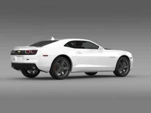 chevrolet camaro ls7 2008 3D Model