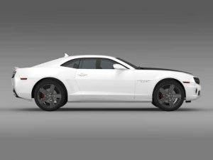 chevrolet camaro ls7 2008 3D Model
