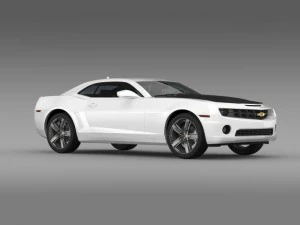 chevrolet camaro ls7 2008 3D Model
