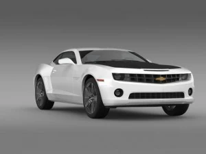 chevrolet camaro ls7 2008 3D Model