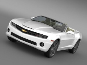 chevrolet camaro neimanmarcus convertible 2011 3D Model