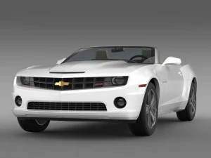 chevrolet camaro neimanmarcus convertible 2011 3D Model