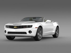 chevrolet camaro neimanmarcus convertible 2011 Modèle 3D