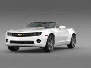 chevrolet camaro neimanmarcus convertible 2011 3D Model