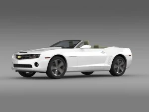 chevrolet camaro neimanmarcus convertible 2011 3D Model