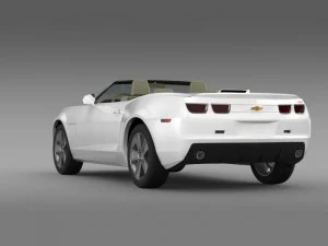 chevrolet camaro neimanmarcus convertible 2011 3D Model