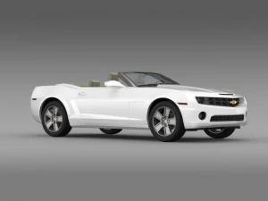 chevrolet camaro neimanmarcus convertible 2011 3D Model