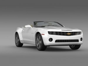 chevrolet camaro neimanmarcus convertible 2011 Modèle 3D