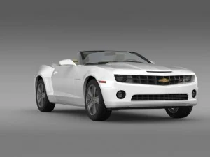 chevrolet camaro neimanmarcus convertible 2011 3D Model