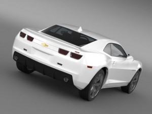 chevrolet camaro ss 2010 3D Model