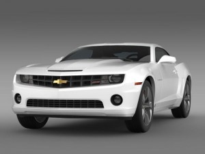 chevrolet camaro ss 2010 3D Model