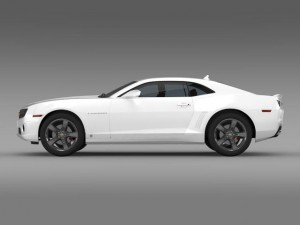 chevrolet camaro ss 2010 3D Model