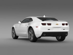 chevrolet camaro ss 2010 3D Model