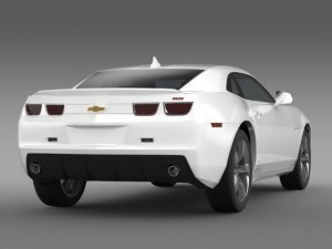 chevrolet camaro ss 2010 3D Model