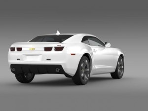 chevrolet camaro ss 2010 3D Model