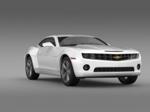 chevrolet camaro ss 2010 3D Model
