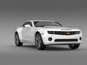 chevrolet camaro ss 2010 3D Model