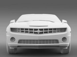 chevrolet camaro ss 2010 3D Model