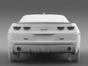 chevrolet camaro ss 2010 3D Model