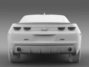 chevrolet camaro ss 2010 3D Model