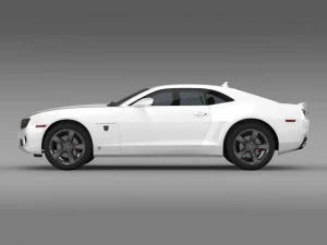 chevrolet camaro transformer 3D Model